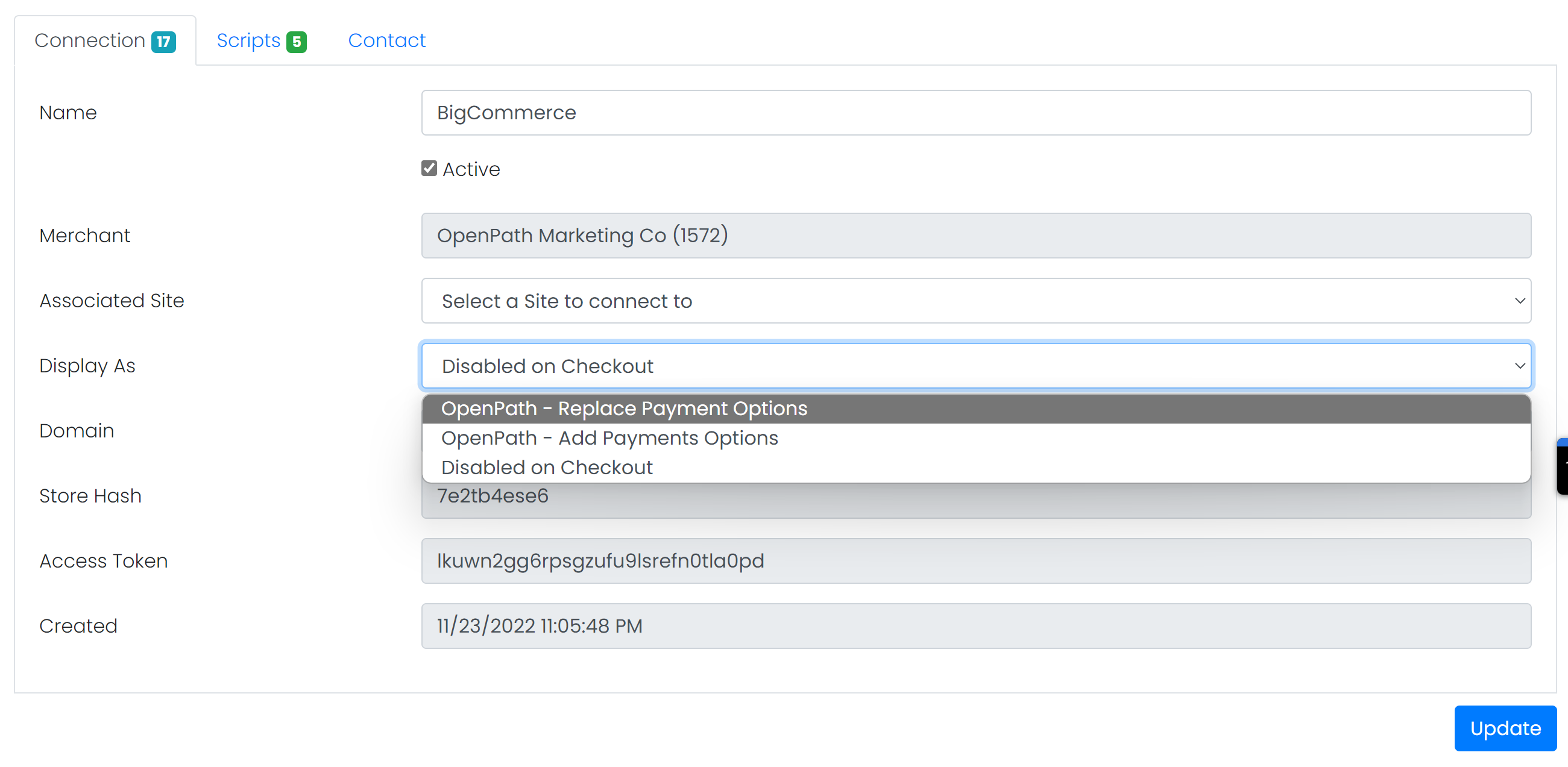 BIGCOMMERCE - Installing Instant Direct Payments (IDP) – OpenPath, Inc.